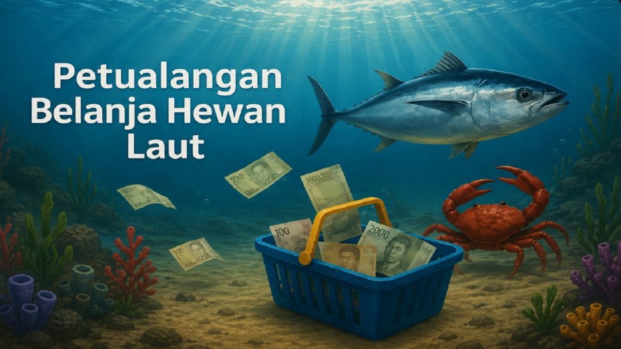 Petualangan Belanja Hewan Laut ( Literasi Finansial )