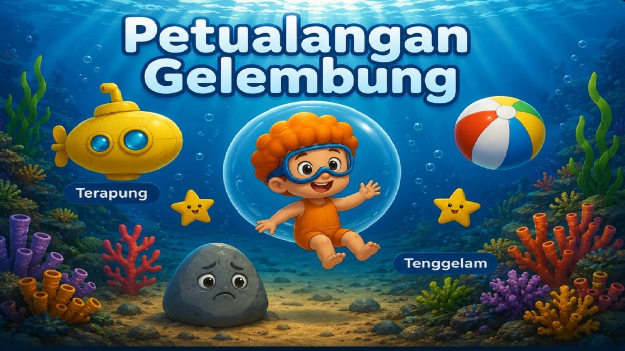 Petualangan Gelembung (Literasi Sains)